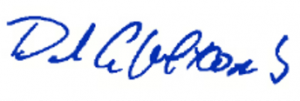David Whitcomb Signature